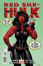 Illustration for article titled Comics Panel looks at the underwhelming Superman: Earth One sequel and the impressive Red She-Hulk